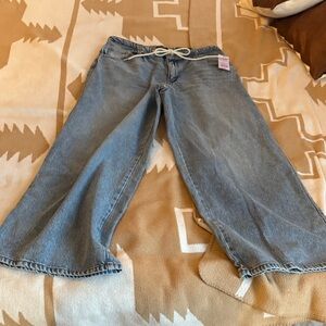 Wild Fable Blue Wide Leg Jeans